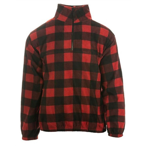 Men's Quarter-Zip Polar Fleece Pullover