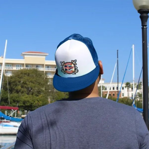 FLAT BILL TRUCKER CAP