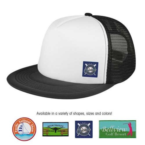 FLAT BILL TRUCKER CAP
