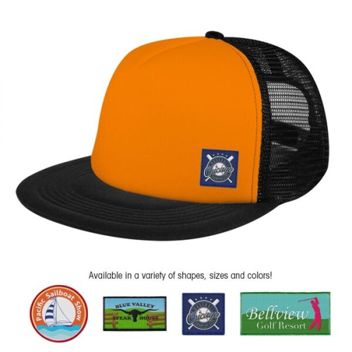 FLAT BILL TRUCKER CAP