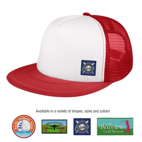 FLAT BILL TRUCKER CAP