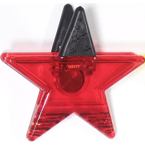 Jumbo size star shape memo clip