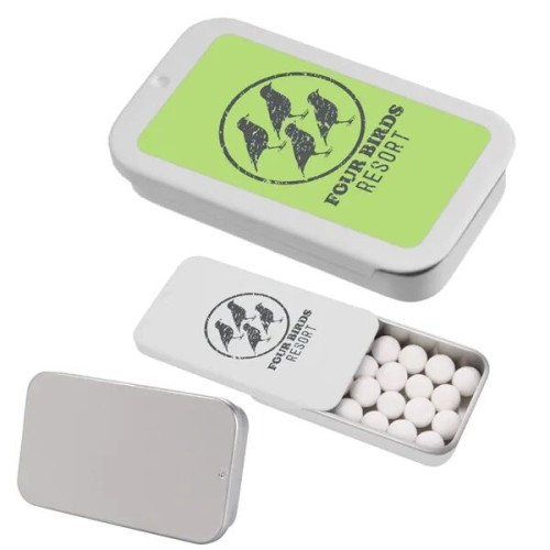 Signature Peppermints In Slider Tin