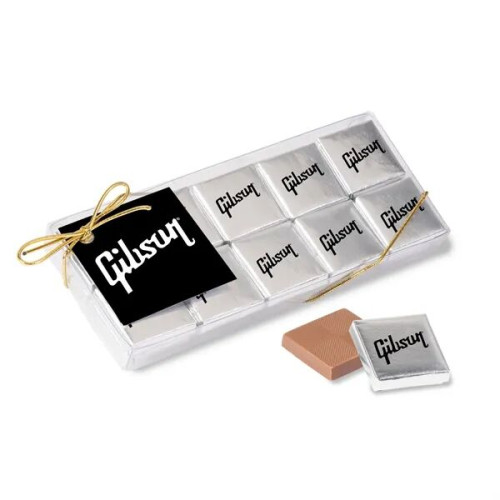 Chocolate Foiled Squares Gift Boxes