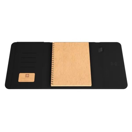 SCX Innovative Design™ Wireless Charging Notebook A5 with...