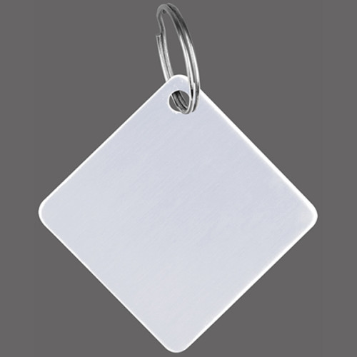 Aluminum Diamond Key Holder & Dog Tag