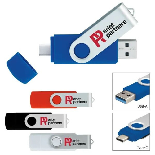 Universal Source® 64 GB On The Go USB 3.0 Flash Drive - T...