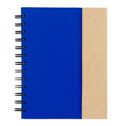 Spiral Notebook With Sticky Notes And Flags