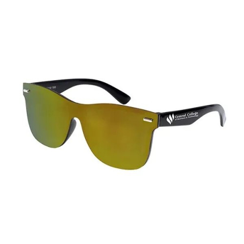 Rimless Reflective Sunglasses
