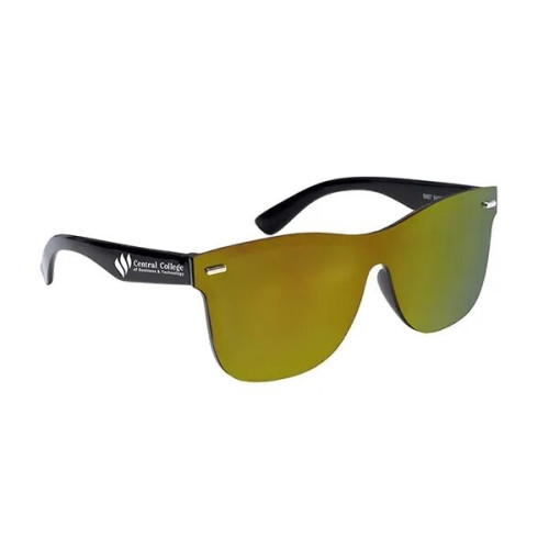 Rimless Reflective Sunglasses