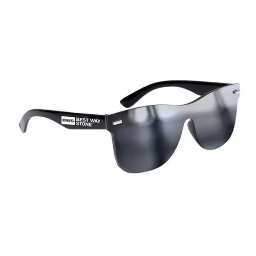 Rimless Reflective Sunglasses