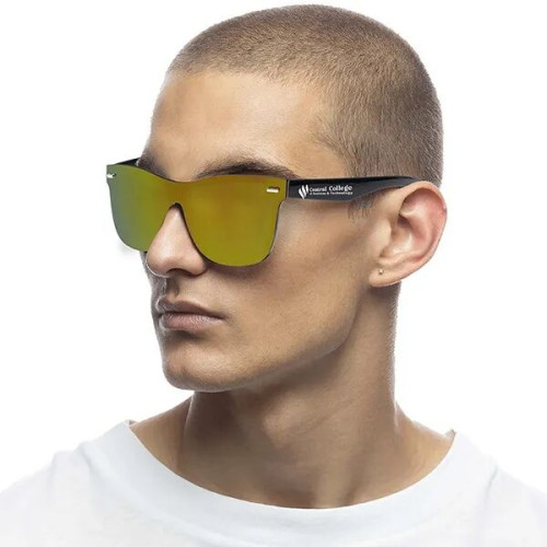 Rimless Reflective Sunglasses
