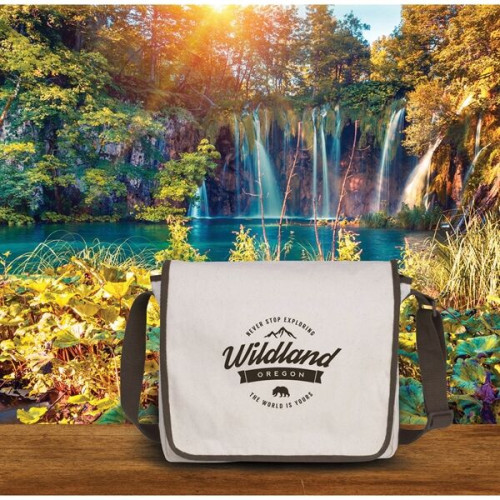 V Natural™ Cotton Messenger