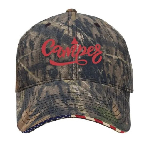Camo Patriotic Cap