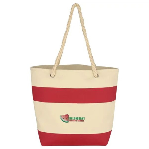 Cruising Tote Bag With Rope Handles
