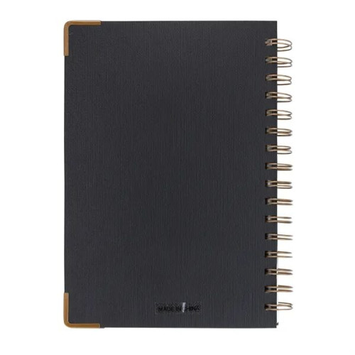Good Value™ Woven Paper Hardback With Metal Accents Notebook