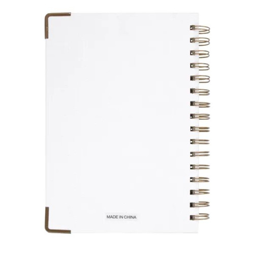 Good Value™ Woven Paper Hardback With Metal Accents Notebook