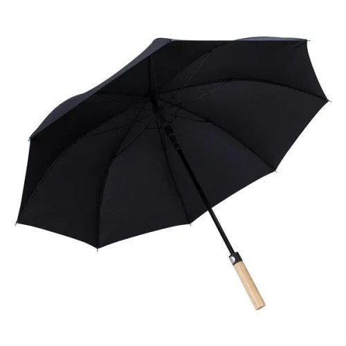 Shed Rain™ 50" RPET Bamboo-Handled Auto-Open Stick Umbrella
