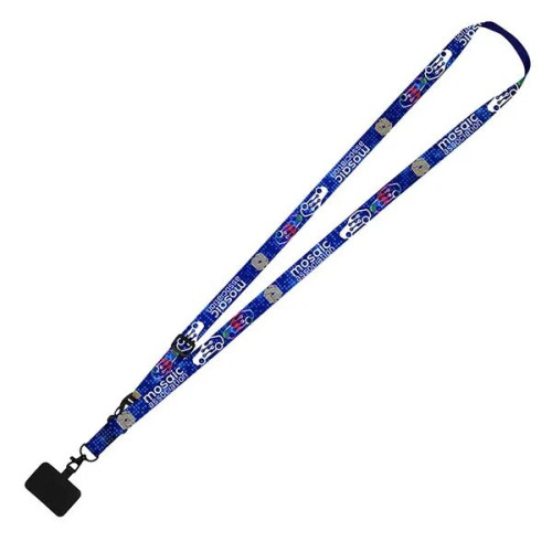 Pocket-Free Crossbody Cell Phone Lanyard - Full Color Sublim