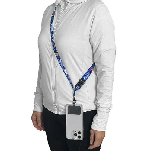 Pocket-Free Crossbody Cell Phone Lanyard - Full Color Sublim