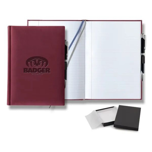 Tucson Grande Lined White Page Journal Gift Set