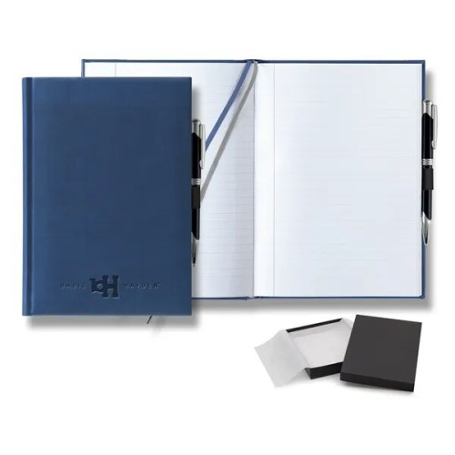 Tucson Grande Lined White Page Journal Gift Set