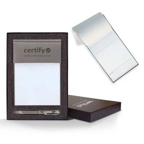 Tucson Medio White Page Cube Notes Gift Set