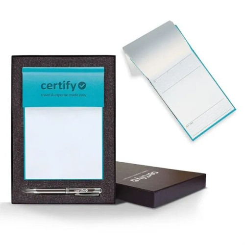 Tucson Medio White Page Cube Notes Gift Set