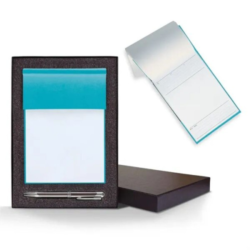 Tucson Medio White Page Cube Notes Gift Set