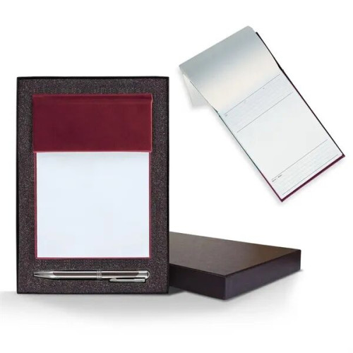 Tucson Medio White Page Cube Notes Gift Set