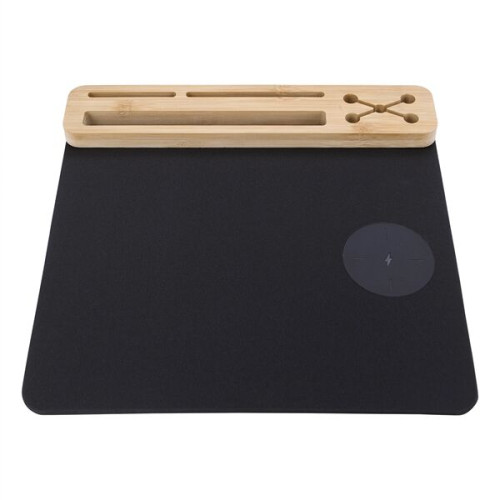 RPET Mouse Pad with 10W Wireless Charger