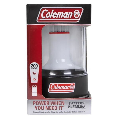Coleman® 200 Lumens Mini LED Lantern with BatteryGuard™