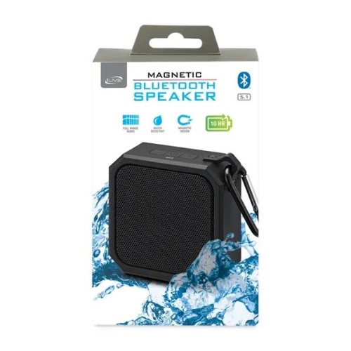 iLive™ Water Resistant Magnetic Speaker
