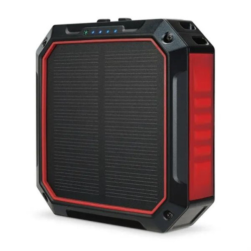 iLive™ Solar Power Bank & Light with Wireless Charger