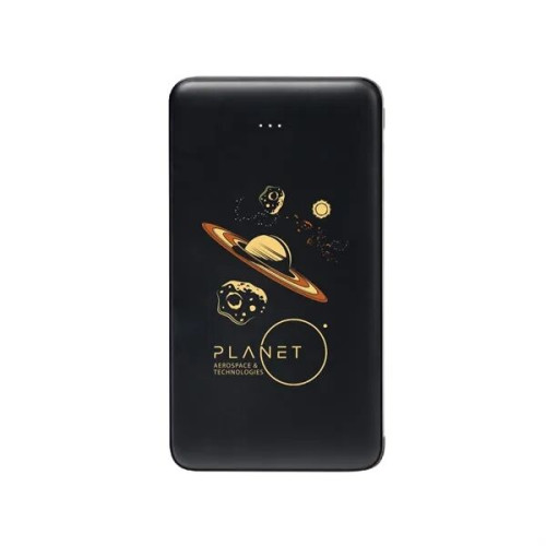 10,000 mAh Power Bank With Integrated Cables