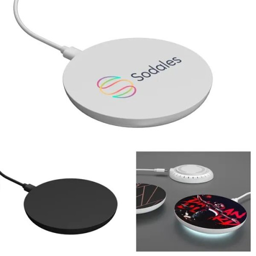 15W Wireless Charger With LED Light
