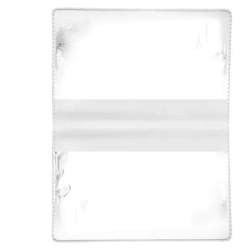 Fold Over Wallet Style Colorful Vinyl Pouch