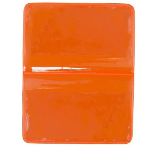 Fold Over Wallet Style Colorful Vinyl Pouch