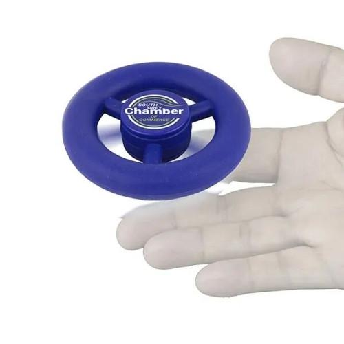 Rubber Grip and Squeeze Spinning Stree Relieving & Exerciser
