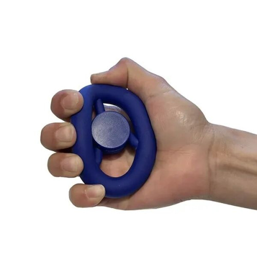 Rubber Grip and Squeeze Spinning Stree Relieving & Exerciser
