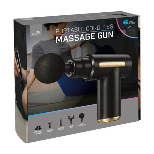 iLive™ Portable Cordless Massage Gun