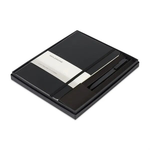 Moleskine®Soft Cover Large 2025 Planner and GO Pen Gift Set