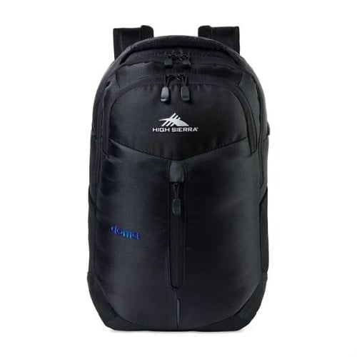 High Sierra Swerve Pro Laptop Backpack Black 11 x 5 x 18