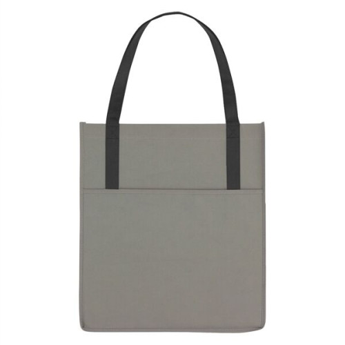 Non-Woven Shopper's Pocket Tote Bag
