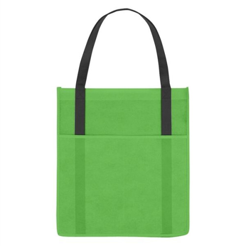 Non-Woven Shopper's Pocket Tote Bag