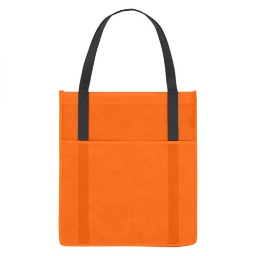 Non-Woven Shopper's Pocket Tote Bag