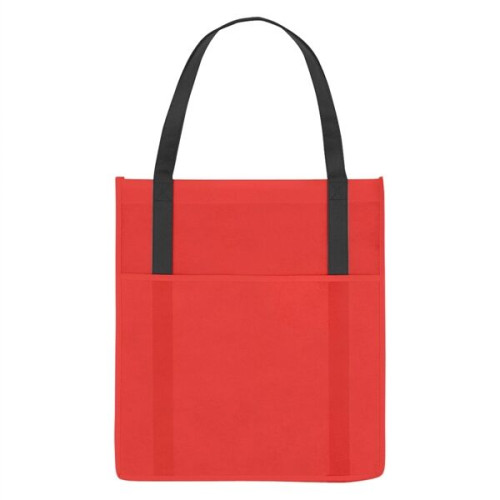 Non-Woven Shopper's Pocket Tote Bag