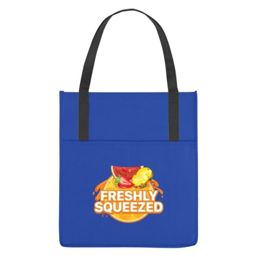 Non-Woven Shopper's Pocket Tote Bag