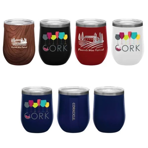 12 oz. Corkcicle Stemless