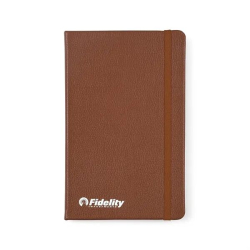 Moleskine® Leather Ruled Large Notebook